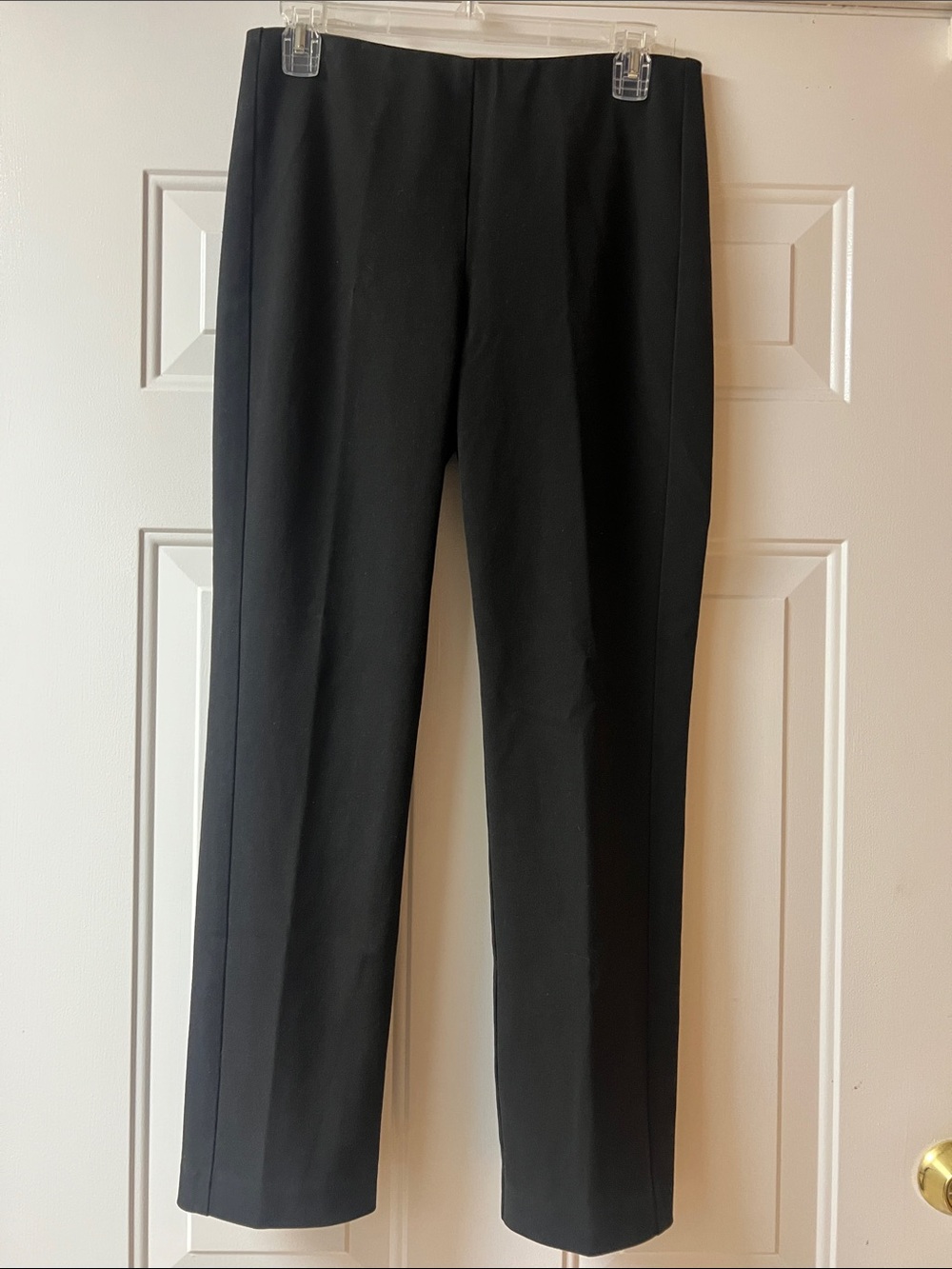 Gianni Bini black dress / trouser tailored pants zip closure with hook 6